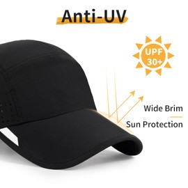 kozinu Running Hat Mesh Sports Cap Lightweight Quick Drying Runner Cap for Men Women