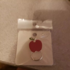 Unbranded Small Apple Eye glasses badge Holder loop Pin teacher nurse