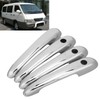 Door Handle Cover Kit Electroplate Glossy Surface Fit for MercedesBenz