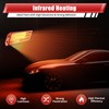 2PCS 2000W Baking Infrared Paint Curing Lamp, 35.3 cu.ft Baking
