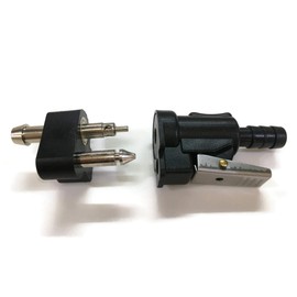 Boat Motor Male Adaptor + Fuel Connector Kit 0397444 0766442 0174508 017674 5/16" for Johnson Evinrude OMC BRP Outboard 8MM Fuel Boat Engine