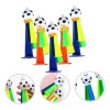 Kit Fútbol México Banderas Silbatos Pulseras Y Stickers