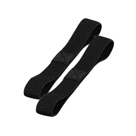 Komorijushi Bento Box, Belt, Lunch Belt, 15, Black, Set of 2, Width 0.6 x 9.1 inches (1.5 x 23 cm), Can Also Be Used as a Bento Belt or Book Band, Made in Japan