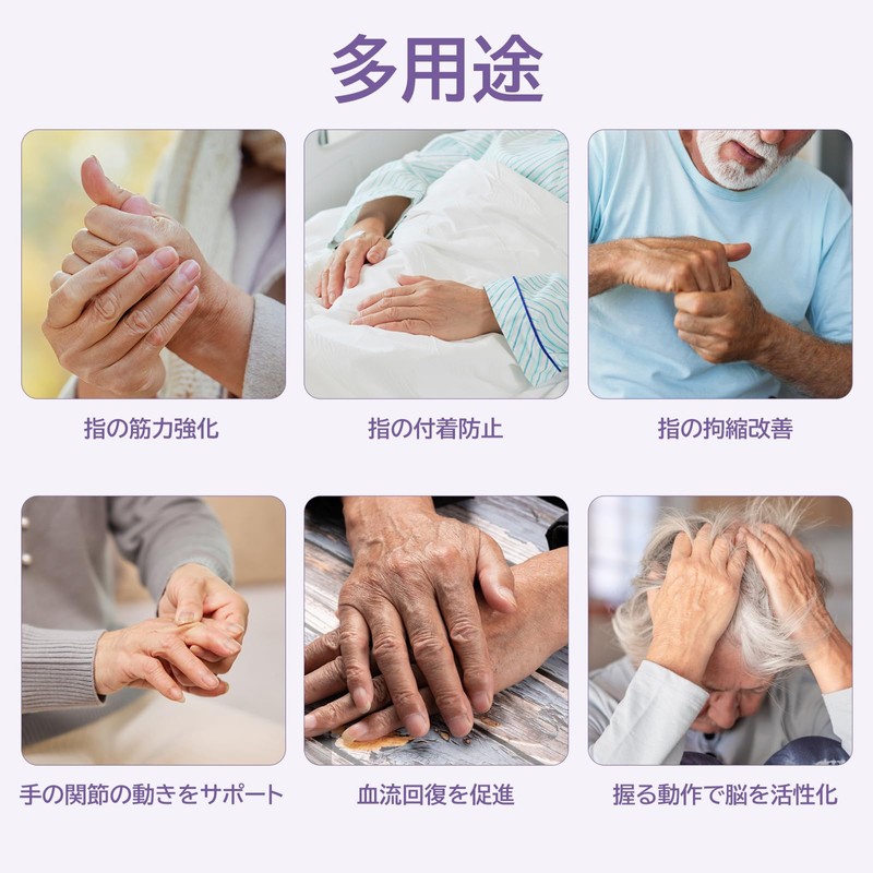 ENLUNTRA Finger Contracture Cushion, Grip Cushion, Finger Separator, Finger Splitter,
