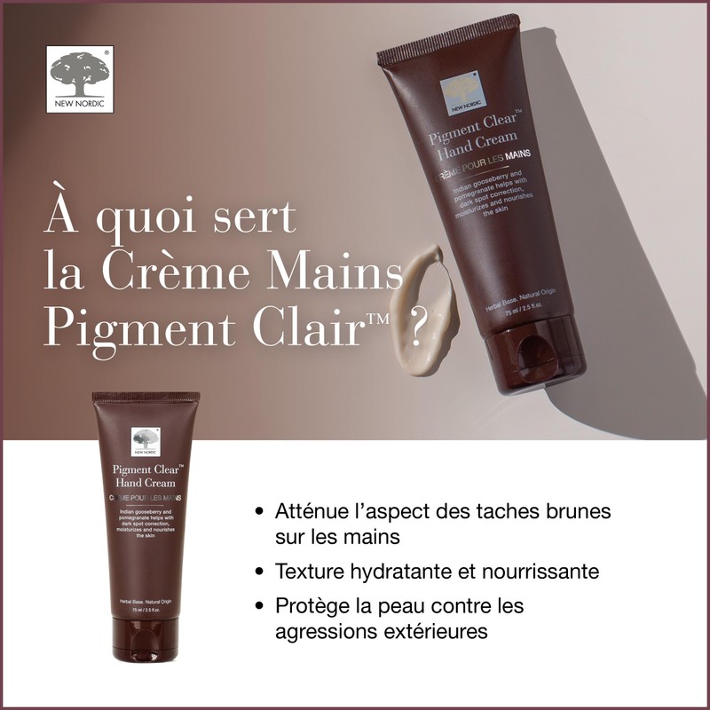 New Nordic Pigment Clear Hand Cream - Dark Spot Correcting,
