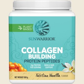 Sunwarrior Collagen Building Protein Peptides Tahitian Vanilla 500g
