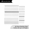 Karaca Tivoli 60 Pieces Cutlery Set for 12 Person -
