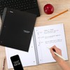 Five Star Spiral Notebook + Study App, 5 Subject, Wide