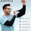 AXPYPXA Black and White Arm Sleeves Compression Cooling Basketball Sports