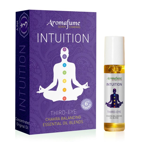 Third Eye Chakra Essential Oil Roll-On Blend by Aromafume |