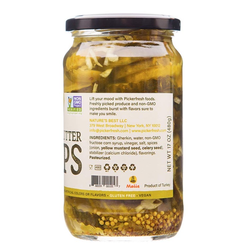 Pickerfresh Bread & Butter Chips Pickles - Sweet Crinkle Cut