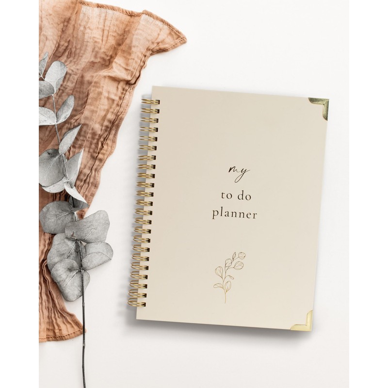 Beautiful To Do List Notebook - Aesthetic Daily Planner to