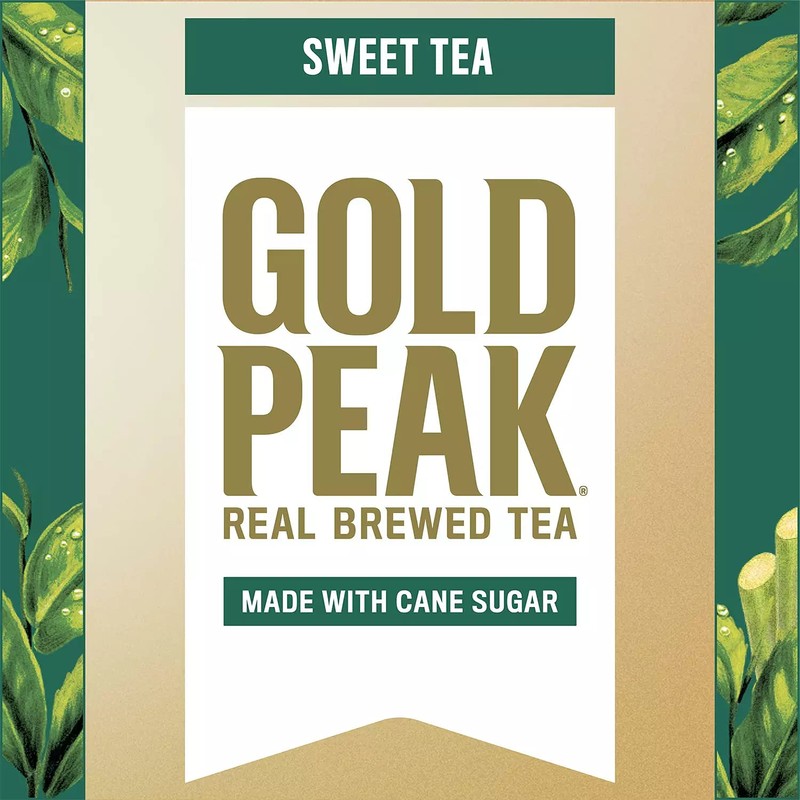 Gold Peak Naturally Sweet Real Brewed Tea, Picked for Peak