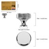 Amerdeco 10 Pack Polished Chrome Knurled Cabinet Knobs Kitchen Cabinet