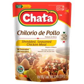 Chata Mexican Chicken Chilorio, Ready to Eat, 8.8 oz