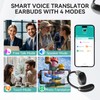 Language Translation Earbuds, 2-Way Real-time Translation in 150 Languages, Online