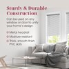 ARLO BLINDS Faux Wood Blinds with Crown Valance - 34.25"