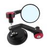 Motorcycle Rear view Mirrors,1 Pair Universal 7/8" Round Handlebar Bar