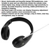 Vbestlife Personal FM Radio Headphones, 3.5mm Teaching Headset, External Antenna