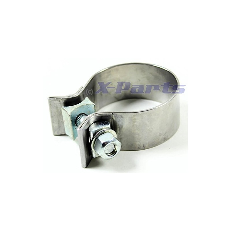 'Exhaust Clamps 63.5 mm 2.5 Clamp Exhaust Pipe Clamp –