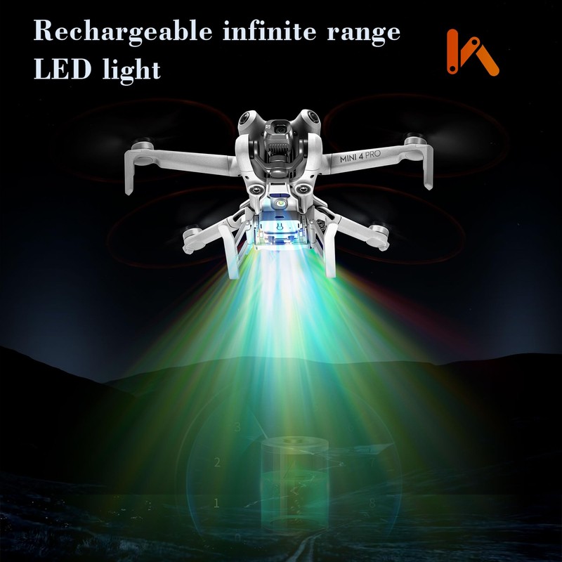 Craznick - Equipo de aterrizaje para DJI Mini 4 Pro