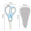 HOTQ Ceramic Pure Seek Ceramic Pruning Scissors, High Altitude Gardening