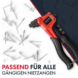 RAM TOOLS® Blind Rivets Set, 400 Piece Rivet Set, Universal Suitable for Rivet Pliers, Professional Pop Rivet Set, Pop Rivets 4 Sizes for Pop Rivet Pliers