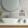 sourcing map 1Pcs Suction Cup Soap Dish, Removable and Reusable
