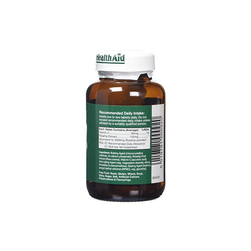 HealthAid Rosehip - 60 Tablets