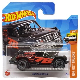 Hot Wheels - Ford Bronco R - HW Hot Trucks 8/10 - HKJ04 - Short Card - Borla - Toyo Tires - Mattel 2023