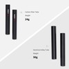 NICEYRIG Camera Carbon Rod (Pack of 2), Outer Diameter 0.6