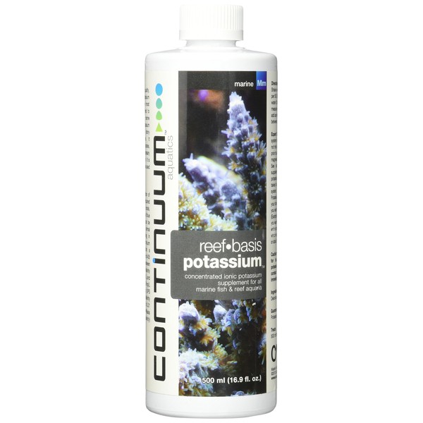 Continuum Aquatics ACO30521 Reef Basis Potassium Liquid for Aquarium, 16.9-Ounce