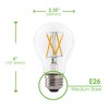 LED 7W A19 Filament Clear Light Bulb, 60W Equivalent, 800