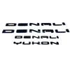 Door Rear Letters Emblem Badge Replacement for 2021-2025 Denali Yukon