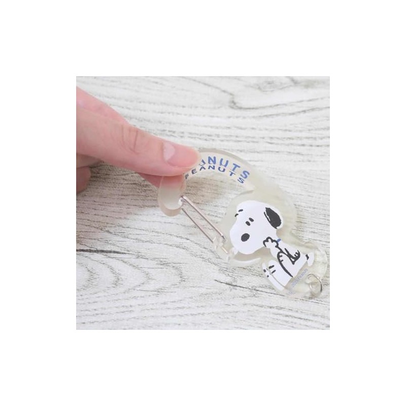 Marimo Craft Acrylic Carabiner Snoopy JOURNEY SN W40 H 50