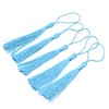 100pcs 13cm/5 Inch Silky Floss bookmark Tassels with 2-Inch Cord