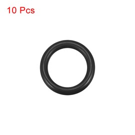 sourcing map Nitrile Rubber O-Rings, 16mm OD 11.2mm ID 2.4mm Width, Metric Sealing Gasket, Pack of 10