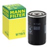 Mann Filter Filtro de Aceite W719/5 para VW A2, A3