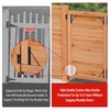 Gate Corner Brace Bracket, Heavy Duty Fence Gate Frame Kit,