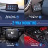 MICTUNING LED Touch Switch Panel 8 Gang Car Marine Boat