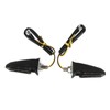 4Pcs Motorcycle LED Turn Signal Lights Mini Front Rear Indicator