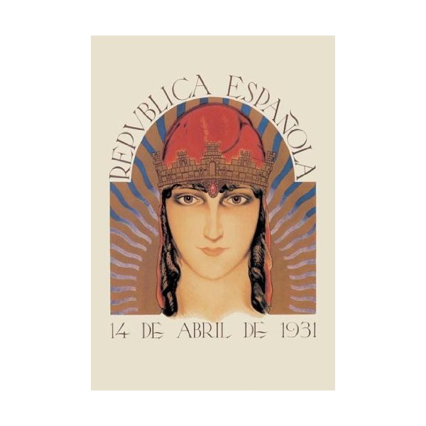 Buyenlarge 03070-4P2030 Republica Espanola 20x30 poster