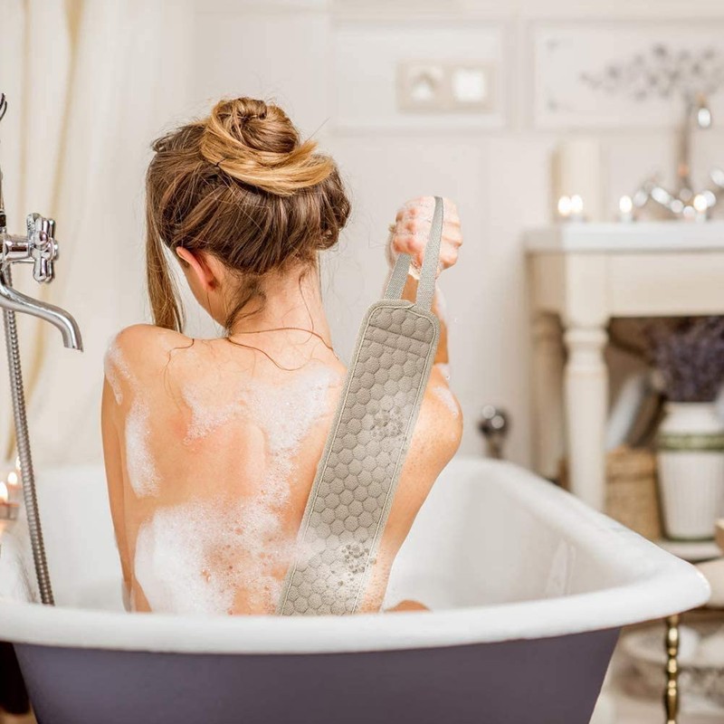 Back Scrubber for Men and Women, Exfoliating Back Scrubber with