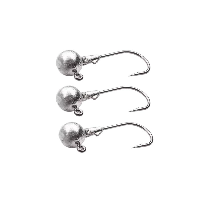 AIMALL 20PCS Jig Heads High Chemically Sharpened Hooks, Fishing Tackle