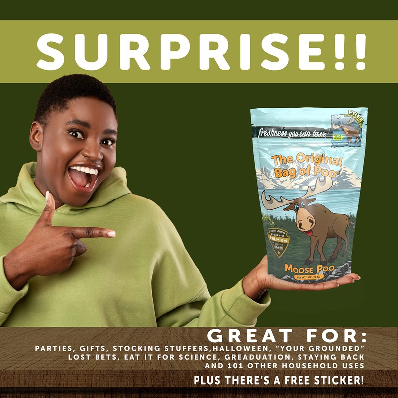 The Original Bag of Poo, Novelty Cotton Candy Gag Gift