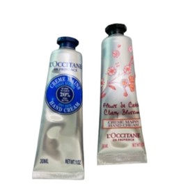 L'Occitane Shea Butter Dry Skin Hand Cream 30ml + Cherry Blossom Hand Cream 30ml / 록시땅 시어버터 드라이 스킨 핸드크림 30ml + 체리 블라썸 핸드 크림 30ml