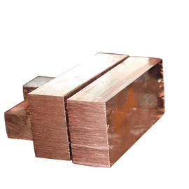 45mm x 45mm x 60mm 99% Cu T2 Copper Flat Bar Stock