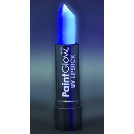 PaintGlow - UV Neon Lipstick - Super Bright UV Glow - Clubbing, festival - UV Neon Blue