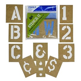 Stencil-It Reusable Lettering Set-3" -3325
