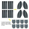 Unikstep 2 Pairs Shoe Sole Repair Rubber Plates, Shoe Sole